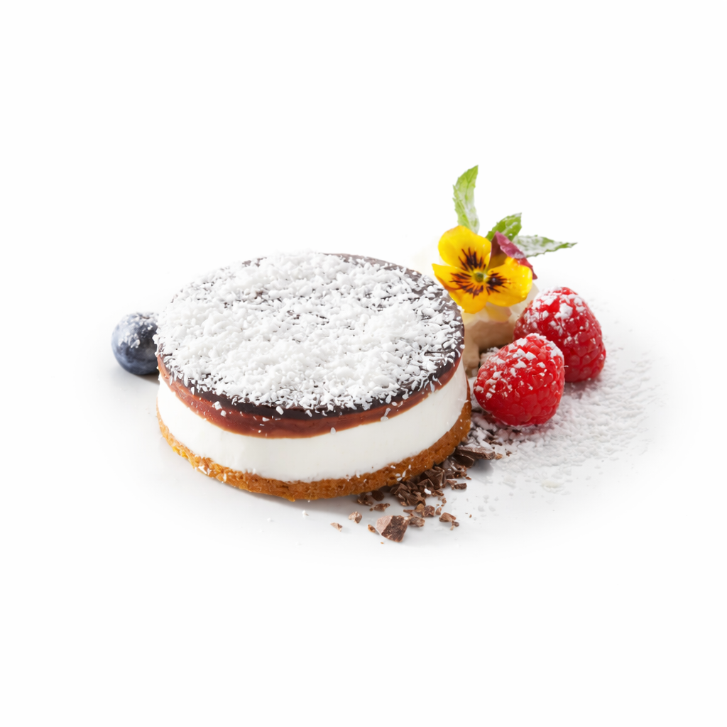 iceloveyou dessert al cocco con decorazione