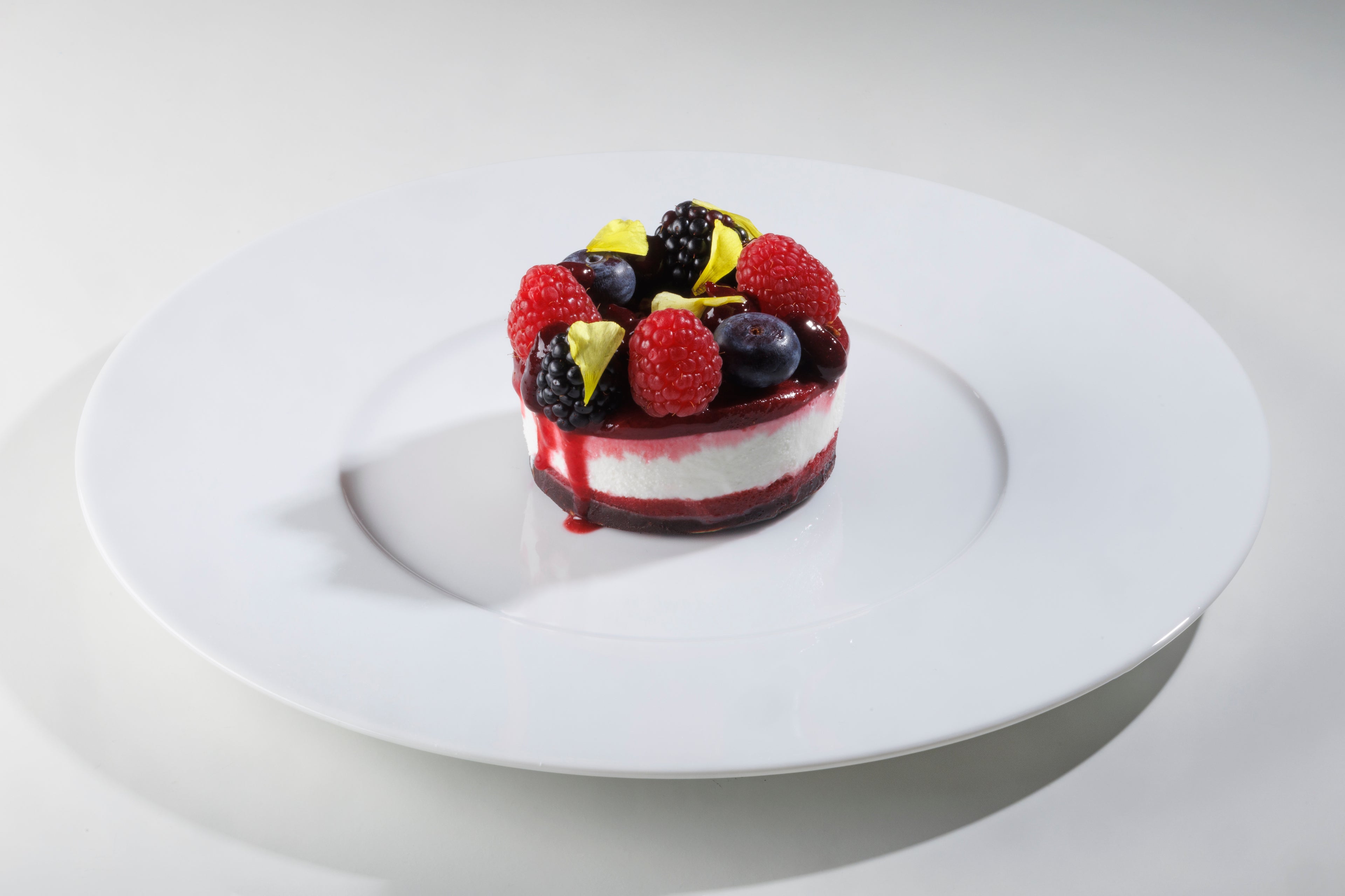iceloveyou dessert croccante all'amarena, mis en place