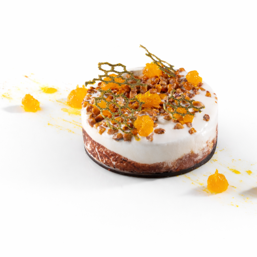 iceloveyou dessert al torrone con decorazione